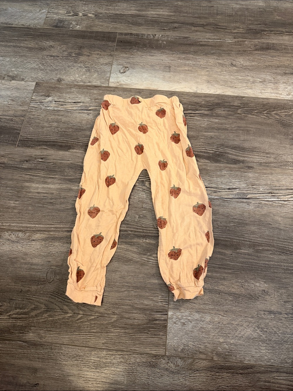 Rylee + Cru Pink Strawberry Kids Pants